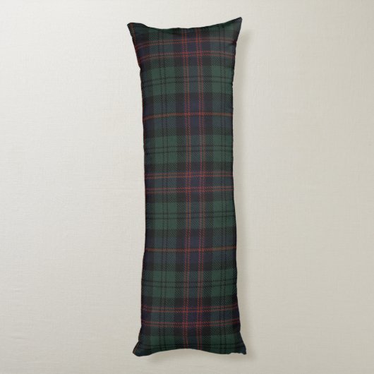 WG Plaids Groen, Blauw en Rood van Yakimo Lichaamskussen (Achterkant (Verticaal))