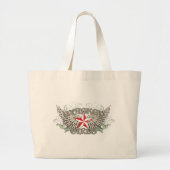 WG Shopping Nautical Wings Bag Grote Tote Bag (Voorkant)