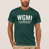 WGMI We maken het grappig NGMI Crypto NFT T-shirt (Voorkant)