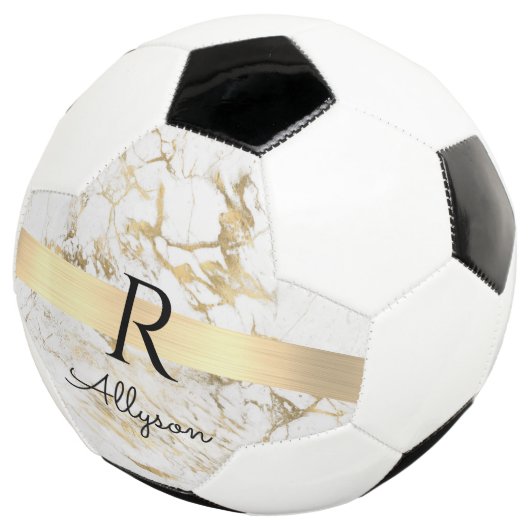 Wh & Gold Marble Gold Bar, do-it-yourself Nom Noir (3/4)