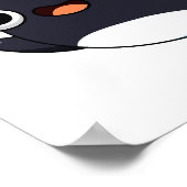 Wha-le-llujah Funny Animal Whale Pun Poster (Hoek)