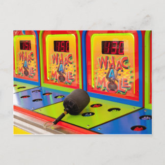 Whac A Mole Arcade Game Briefkaart