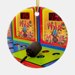 Whac A Mole Arcade Game Keramisch Ornament