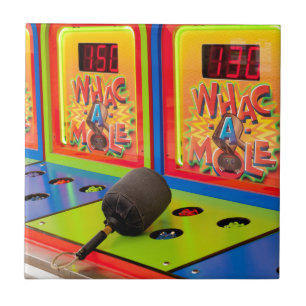 Whac A Mole Arcade Game Tegeltje