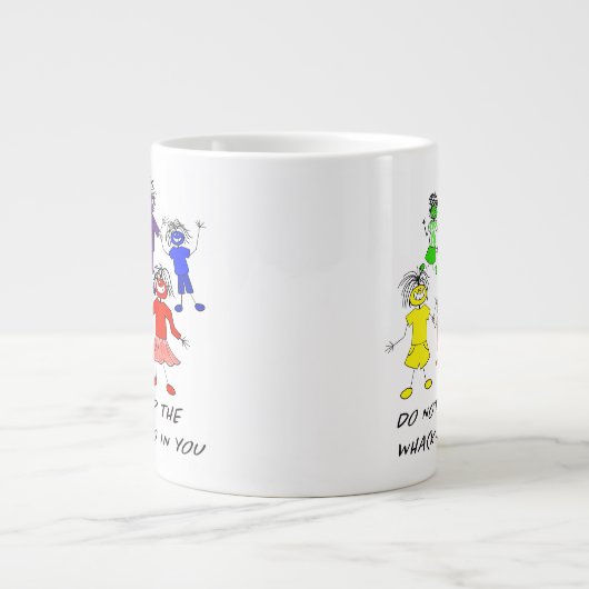 Whack-A-Do Extra Grote Beker (Voorkant)