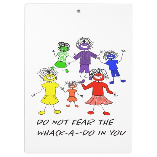 Whack-A-Do Klembord (Achterkant)