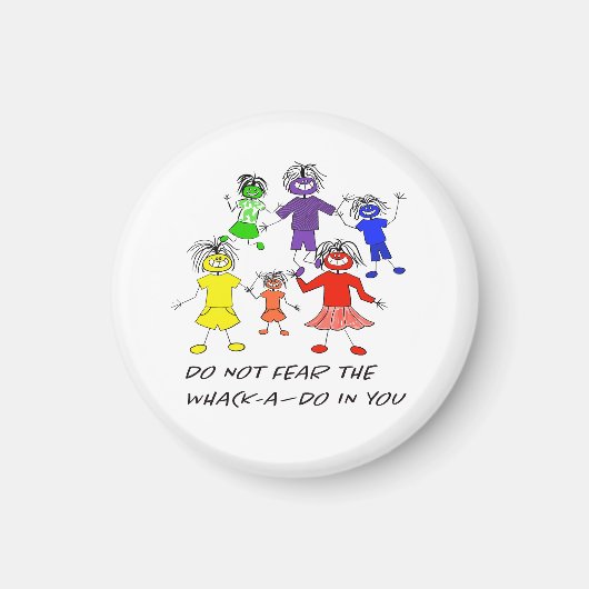 Whack-A-Do Magneet (Voorkant)