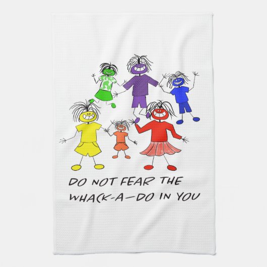 Whack-A-Do Theedoek (Verticaal)