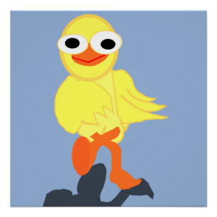 Whacky Bird Poster Perfect Poster