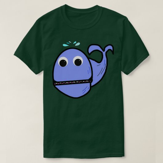 Whale 7 t-shirt (Design voorkant)