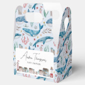 Whale Ahoy Het is een Boy Baby shower Bedankdoosjes (Geopend)