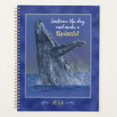 Whale Art avec plaisir Dit Weekly/Daily Planner (Devant)