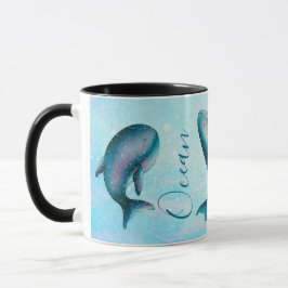 Whale Art Gift for Sea & Nature Lovers Mok