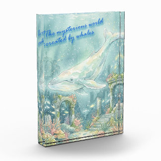 Whale Atlantis Underwater Fantasy Fotoblokken