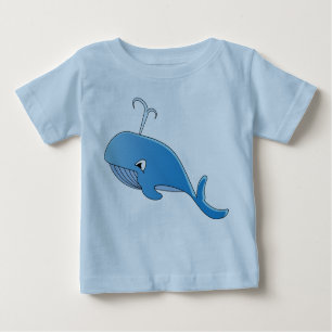 Whale - Baby Fine Jersey T-Shirt