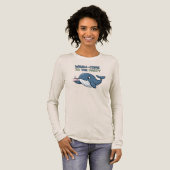 Whale-Come to the Party Tri-Blend Shirt (Voorkant)