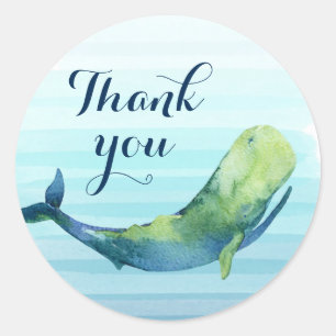 Whale Dank je wel Sticker