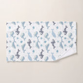 Whale et Killer whale (Serviette à main)