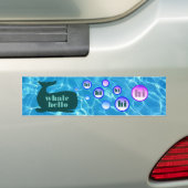 Whale Hello Bumper Sticker (Op auto)