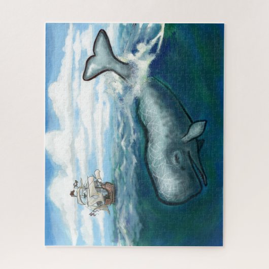 Whale Ho Jigzaag Puzzle Legpuzzel (Verticaal)