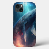 Whale in the Sky Fantasy Kunst Case-Mate iPhone Case (Achterkant)