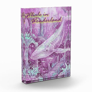 Whale in Wonderland Underwater Art Fotoblokken