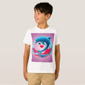 Whale Knuffel voor mama T-shirt (Voorkant volledig)