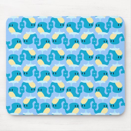 Whale Mousepad Muismat (Voorkant)
