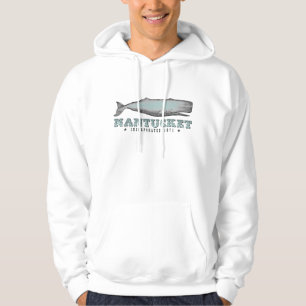  Whale Nantucket Massachusetts Inc 1671 Hoodie