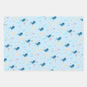 Whale Nautical Inpakpapier Vel (Voorkant 2)