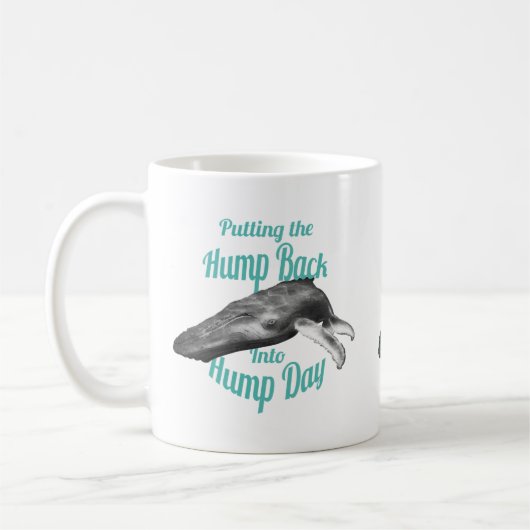Whale of a Hump Day Coffee Mok (Links)