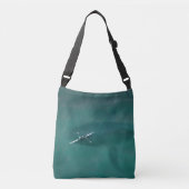 Whale onder boot: Nooit alleen in Zee Crossbody Tas