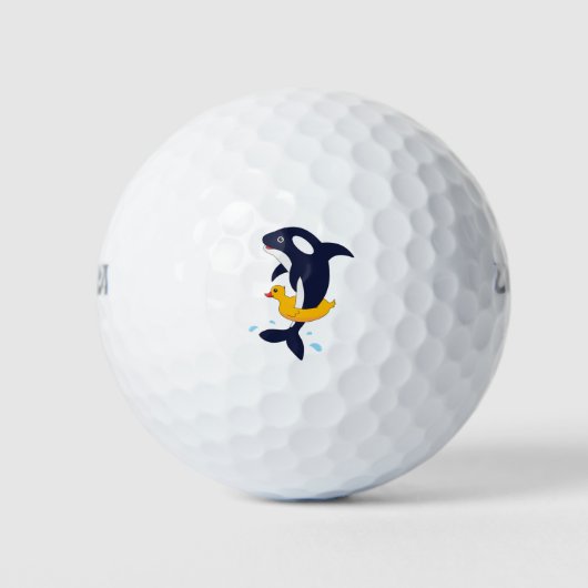 Whale-plezier Golfballen (Voorkant)