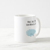 Whale Pun - Mok - Aangepaste Mok - Keramiek (Voorkant rechts)