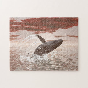 Whale puzzel Legpuzzel