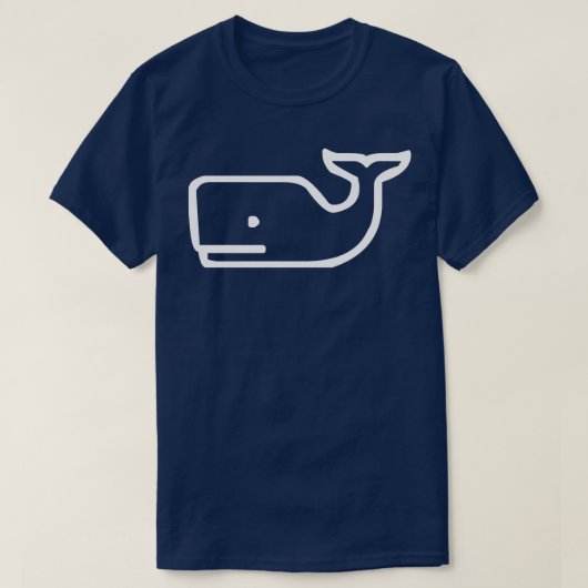 Whale Shark Beluga Orca Navy T-shirt (Design voorkant)