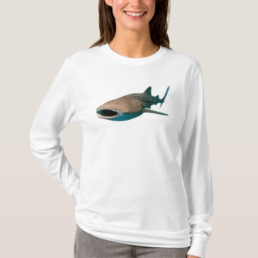 Whale Shark Lang T-shirt (Voorkant)