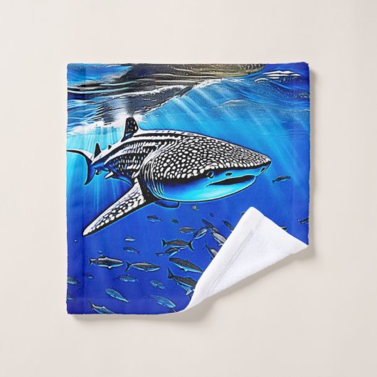 Whale Shark Majesty Design (Gant de toilette)