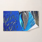 Whale Shark Majesty Design (Serviette à main)