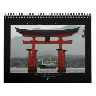 Whale Song Calendar Kalender