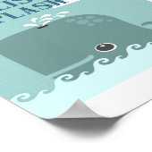 Whale Splish Splash Poster Print (Hoek)