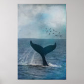 Whale Tail Poster (Voorkant)