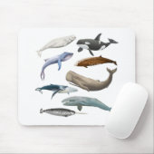 Whale Thmed Mousepad Muismat (Met muis)