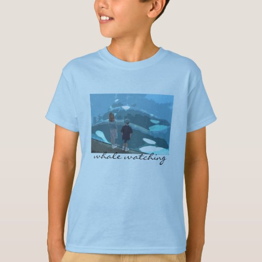 Whale Watching T-shirt (Voorkant)