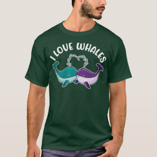 Whale Whale Blue Whal Funny Gezegde 2 T-shirt