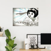 "Whale" Yan Wei | 闫 威 Poster (Thuiskantoor)