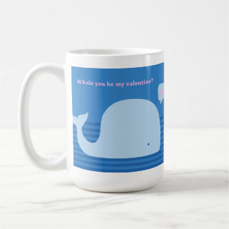 "Whale you be my Valentijn" Mok