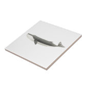 "WHALE" ZEELKERAMISCHE TEGEL TEGELTJE (Zijkant)