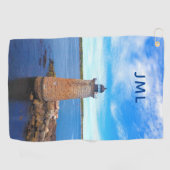 Whaleback Lighthouse Golfhanddoek (Horizontaal)