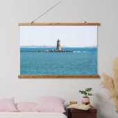 Whaleback Lighthouse Hangend Wandkleed (Slaapkamer)